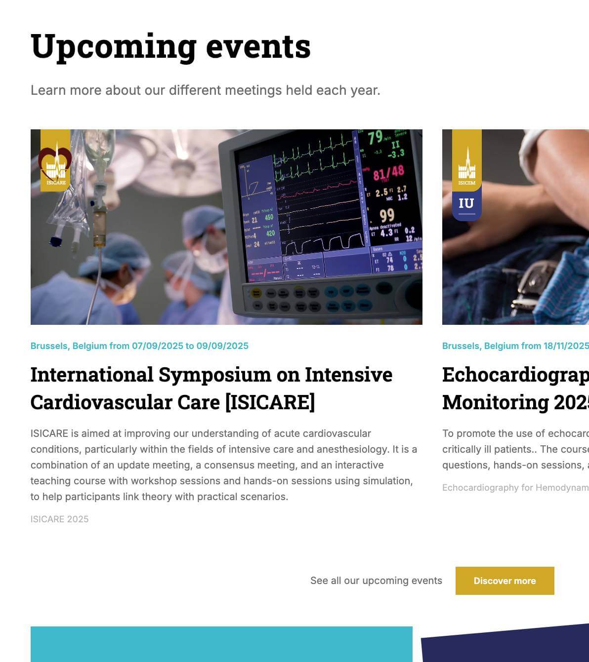 After the event: stay connected